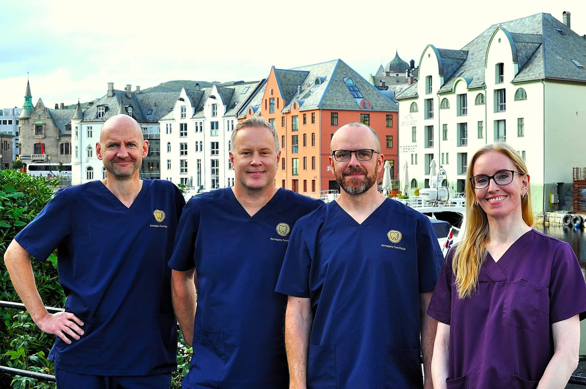 Korsegata Tannhelse sin klinikk i Ålesund sentrum